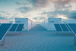Battery storage for solar and wind helps bridge the energy gap when the sun isn't shining.