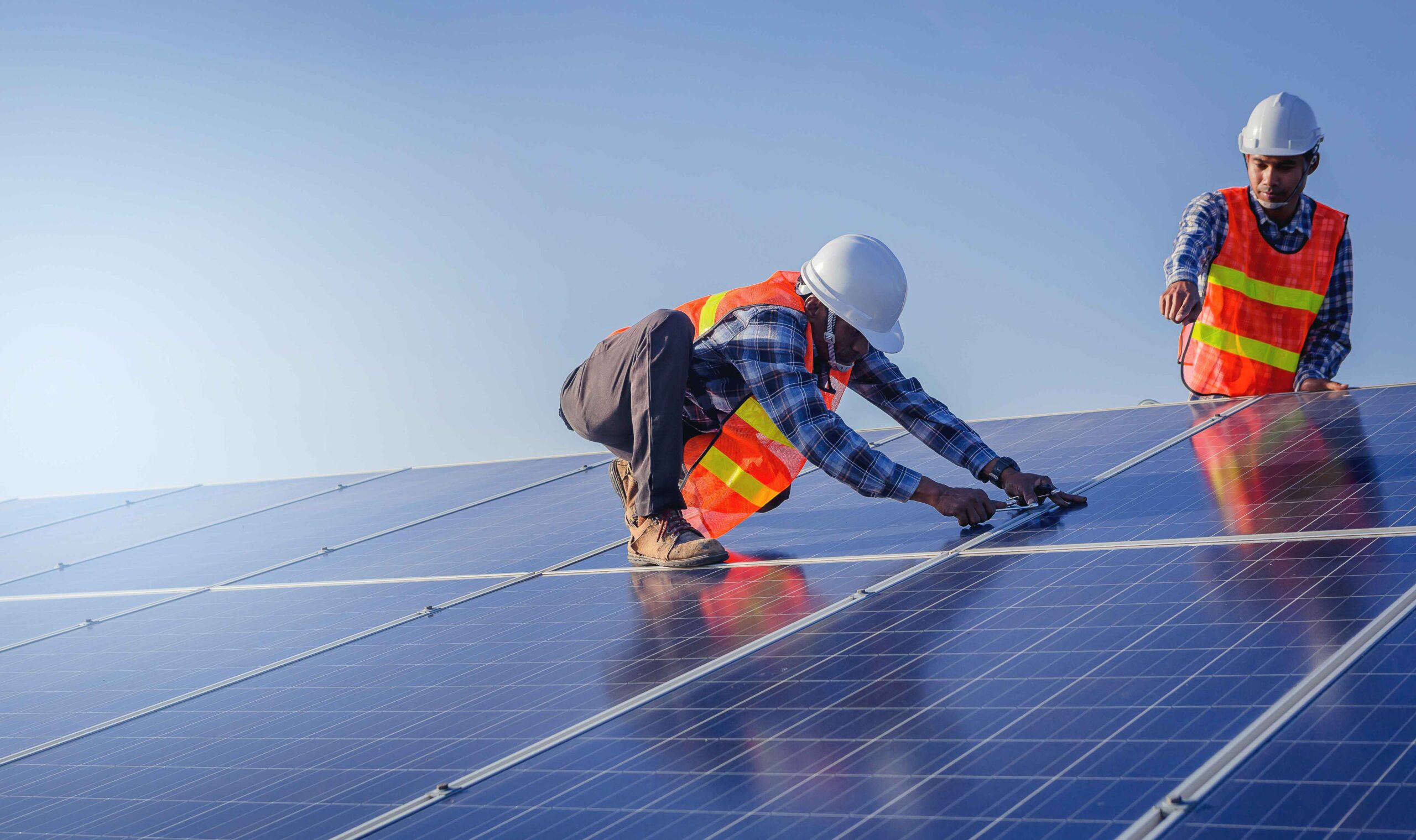 Solar panel installation