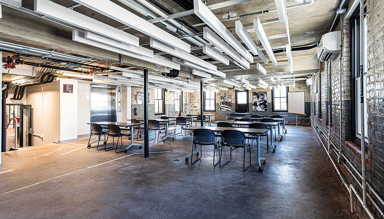 A Vacant Factory Comes to Life